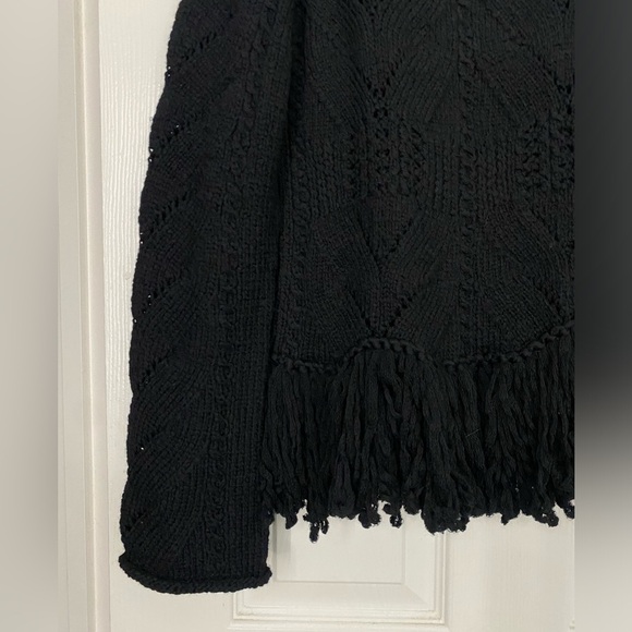 Fill De Vie 100% Wool Sweater, Made/Imported fm Bolivia Oversized Cableknit Sz S - Picture 4 of 9